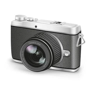 Amateur camera Stock Illustration