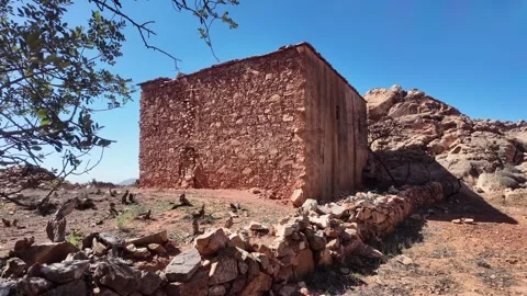 Amazigh Architecture : Traditional Structures of Adad madni Tiznit - Morocco Stock Footage 290026057