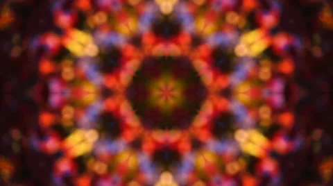 Amazing abstract kaleidoscope colored pattern with complex diagonal structure Stock Footage 67586351