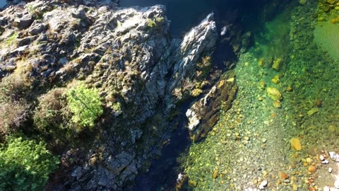 Amazing Aerial Flight up the river Vidéo 237163055