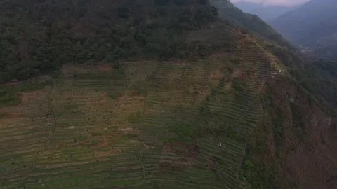 Amazing Batad Rice Terraces Stockbeeldmateriaal 280837552