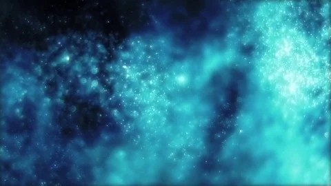 Amazing Blue Particles Stock Footage 82038982