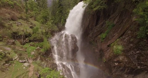 Amazing Cascading Waterfall Stock Footage 80984033