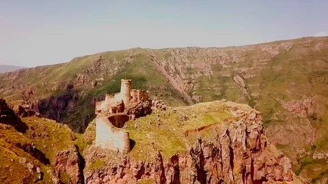 Amazing castle devil  at turkey  Stock Footage 107408663