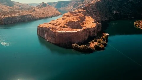Amazing castle rum from turkey  Stock Footage 108950875