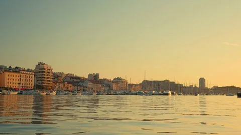 Amazing cityscape of Marseille Stock-Footage 80230247