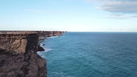 Amazing cliff, drone view Stock Footage 172510990