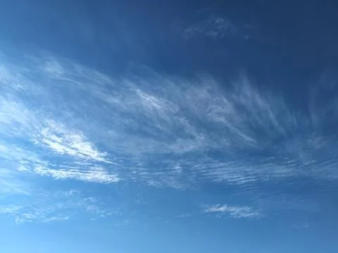 Amazing cloud shape Stock Photos