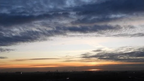 Amazing cloud timelapse Video stock 121693632