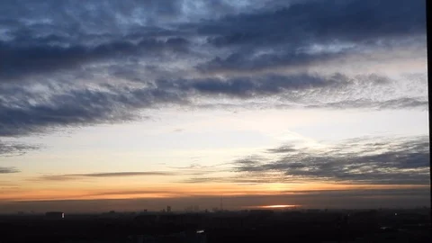 Amazing cloud timelapse Video stock 121693717