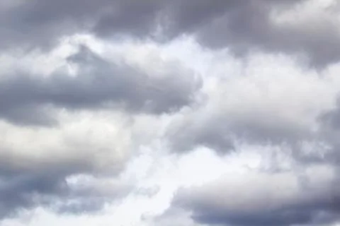 Amazing clouds in the sky. A beautiful clouds against the white sky backgroun Stock Photos