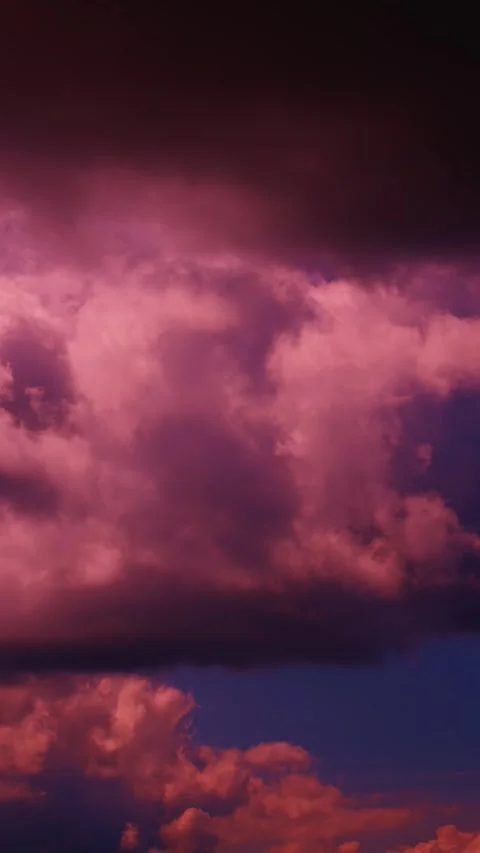 Amazing Color Effect Of Cloud Timelapse. Natural Bright Dramatic Sky Background. 스톡 동영상 307221812