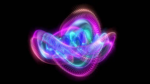 Amazing Colorful Abstract Seamless Loop. Stock Footage 160754523