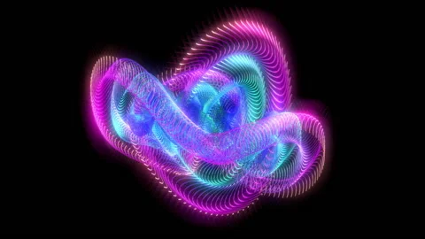Amazing Colorful Abstract Seamless Loop. Stock Footage 160756434