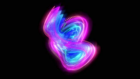 Amazing Colorful Abstract Seamless Loop. Stock Footage 161132791