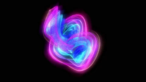 Amazing Colorful Abstract Seamless Loop. Stock Footage 161156756