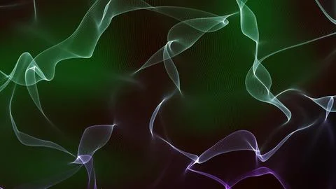 Amazing colourful gradient background line wave Illustrazione stock