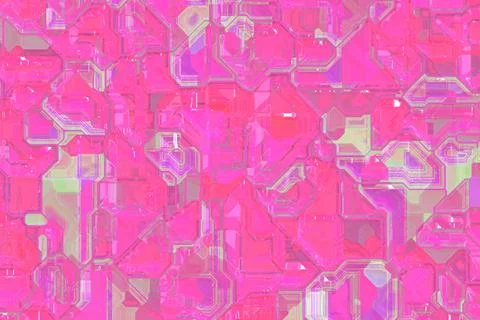 Amazing creative digital multi colored acid pattern computer graphics backdrop Illustrazione stock