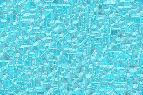 Amazing creative light blue computer multi colored toxic acid pattern computer Stockillustratie