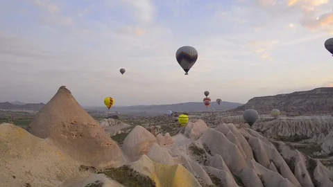 Amazing day in Cappadocia Video stock 82351000
