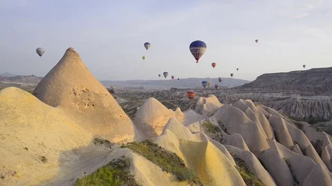 Amazing day in Cappadocia Video stock 82351072