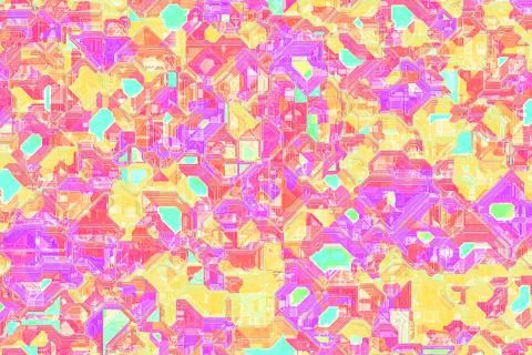 Amazing design optic multi colored acid pattern computer art texture Stockillustratie