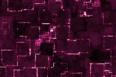 Amazing design pink tech electronic lights computer art texture or background 스톡 일러스트