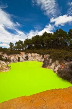 Amazing devils bath Stock Photos