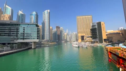 Amazing Dubai Marina.Dubai Stock Footage 171534590