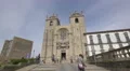 The amazing facade of Porto Cathedral 4k or 4k+ Resolution