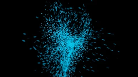 Amazing glittering particles 動画素材 95007971