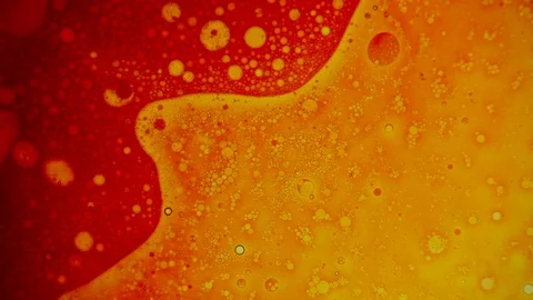 Amazing golden liquid ink pattern motion Stock Footage 127925041