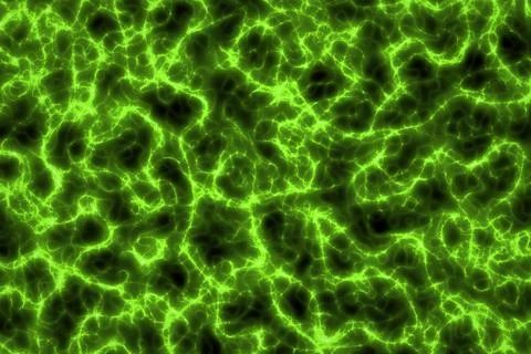 Amazing green electrical flames computer graphic background illustration 스톡 일러스트