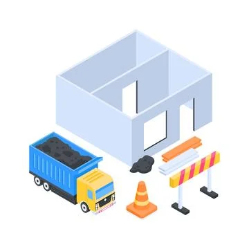 An amazing isometric illustration showing a software bug fixing concept. Stock-Illustration