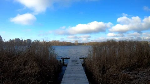 Amazing lake view Video stock 99790761