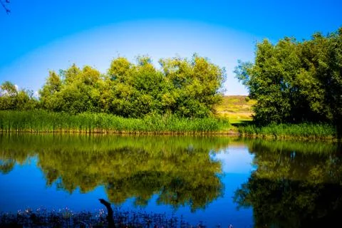 Amazing lake view Stock Photos