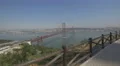 Amazing landscape of 25th of April bridge, Lisbon 4k or 4k+ Resolution