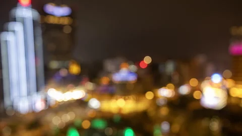 Amazing macau skyline from a unique high vantage point Stock Footage 327245167