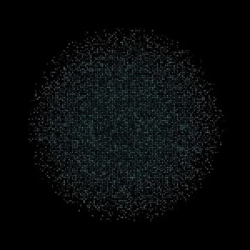 Amazing matrix background in soft yellow green pink colors. Grid of random .. 스톡 일러스트