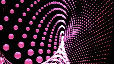 Amazing motion particles 3D sphere  smooth cool camera movement Stock-Footage 139010987