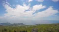 Amazing mountain landscape, ocean and clouds, beautiful weather, timelapse 4k or 4k+ Resolution