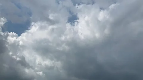 Amazing movement of clouds time lapse in istanbul Stock Footage 171771172