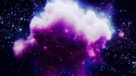 Amazing Nebula Animation Stock Footage 37676822