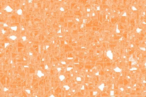 Amazing orange tech electronic template cg background illustration Stock Illustration