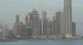 Amazing panoramic view of Panama with skyscrapers 4k or 4k+ Resolution