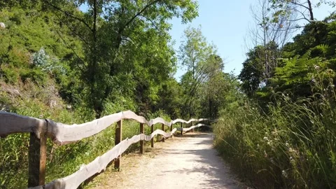 Amazing path in the countryside. Stock Footage 132528901
