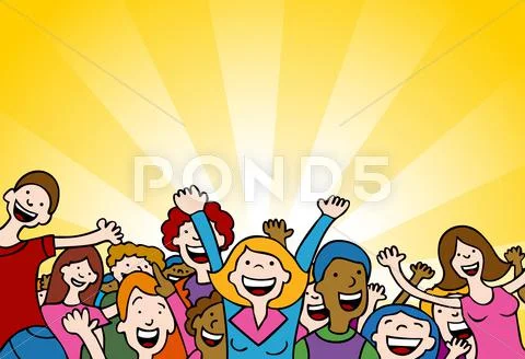 Amazing people Stock Illustration