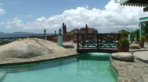 Amazing Pool Stock Footage 476172