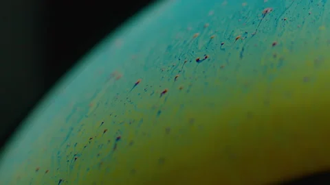 Amazing rainbow gradient background in motion. 4K. Fuel liqud. Stock Footage 159738615