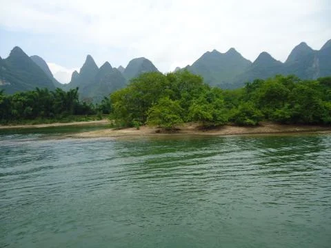 Amazing riverscape Stock Photos
